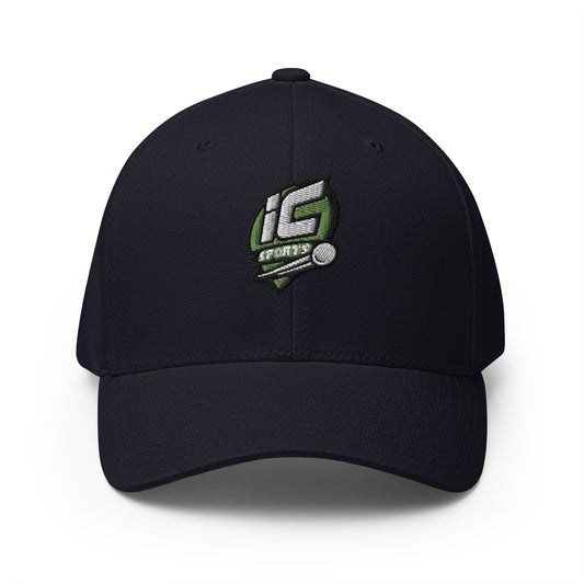 icSports Embroidered Fitted Cap