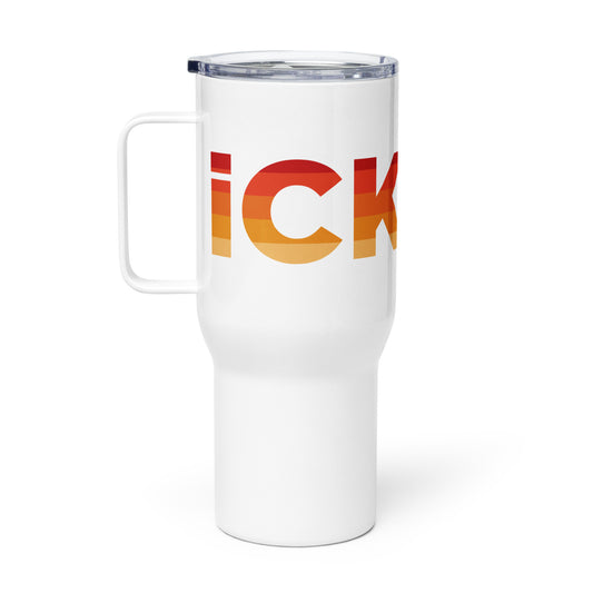 icKids Orange Gradient Travel Mug
