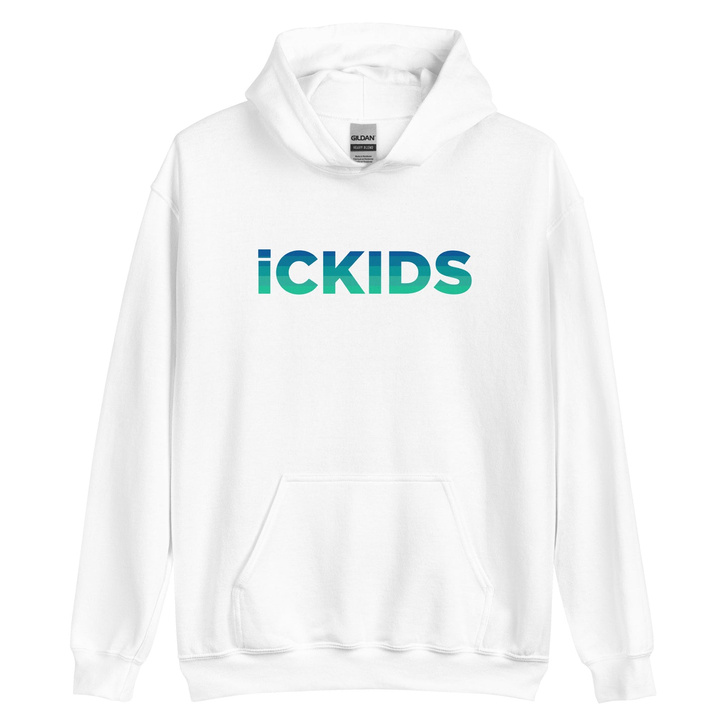icKids Green Gradient Adult Hoodie
