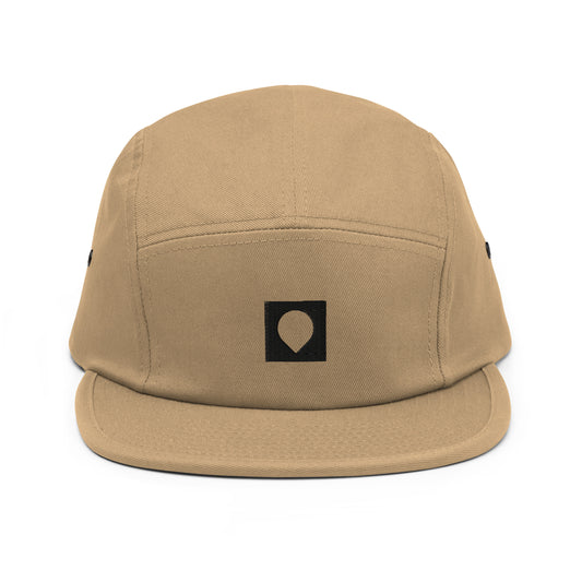 Box Drop Embroidered Five Panel Cap