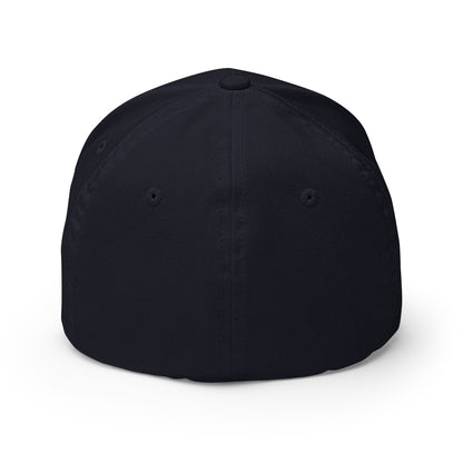 Box Drop Embroidered Fitted Hat