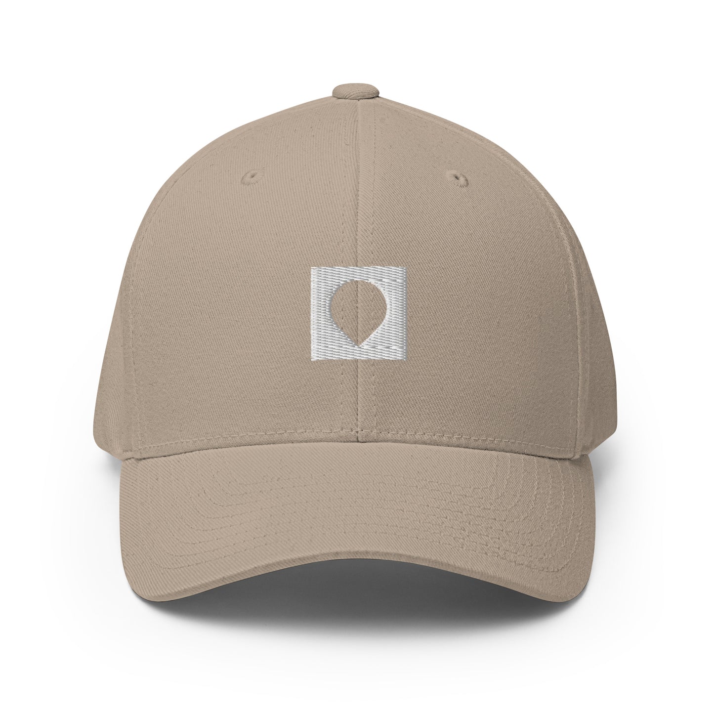 Box Drop Embroidered Fitted Hat