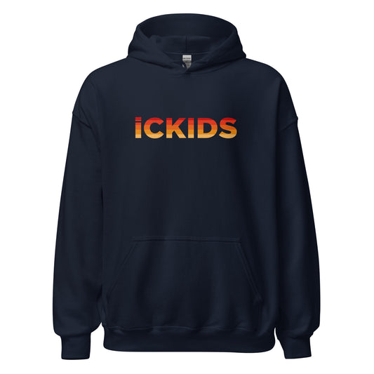 icKids Orange Gradient Adult Hoodie